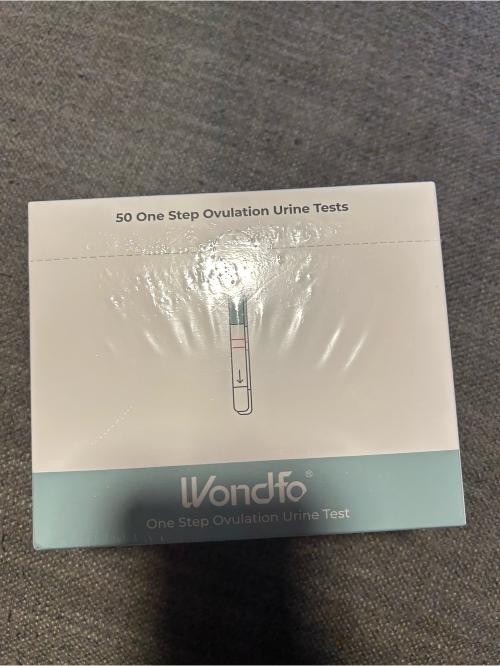 One Step Ovulation Urine Test Strips – Light Blue